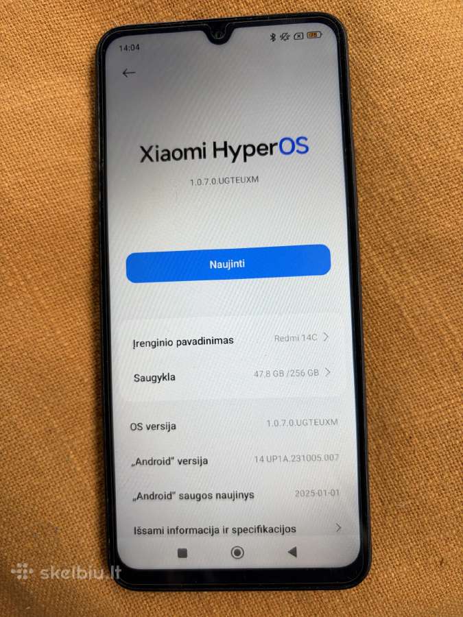 Xiomi Redmi 14c - nuotraukos Nr. 3