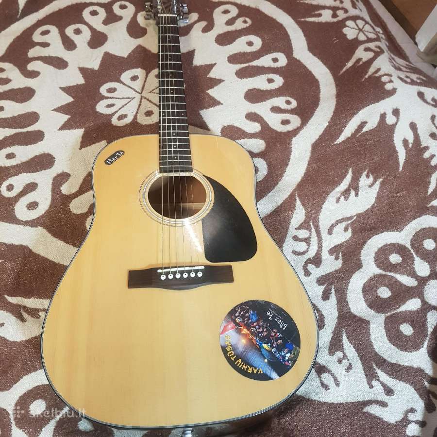 Akustinė Gitara Fender CD - 60 Nat -DS-v2 - nuotraukos Nr. 2