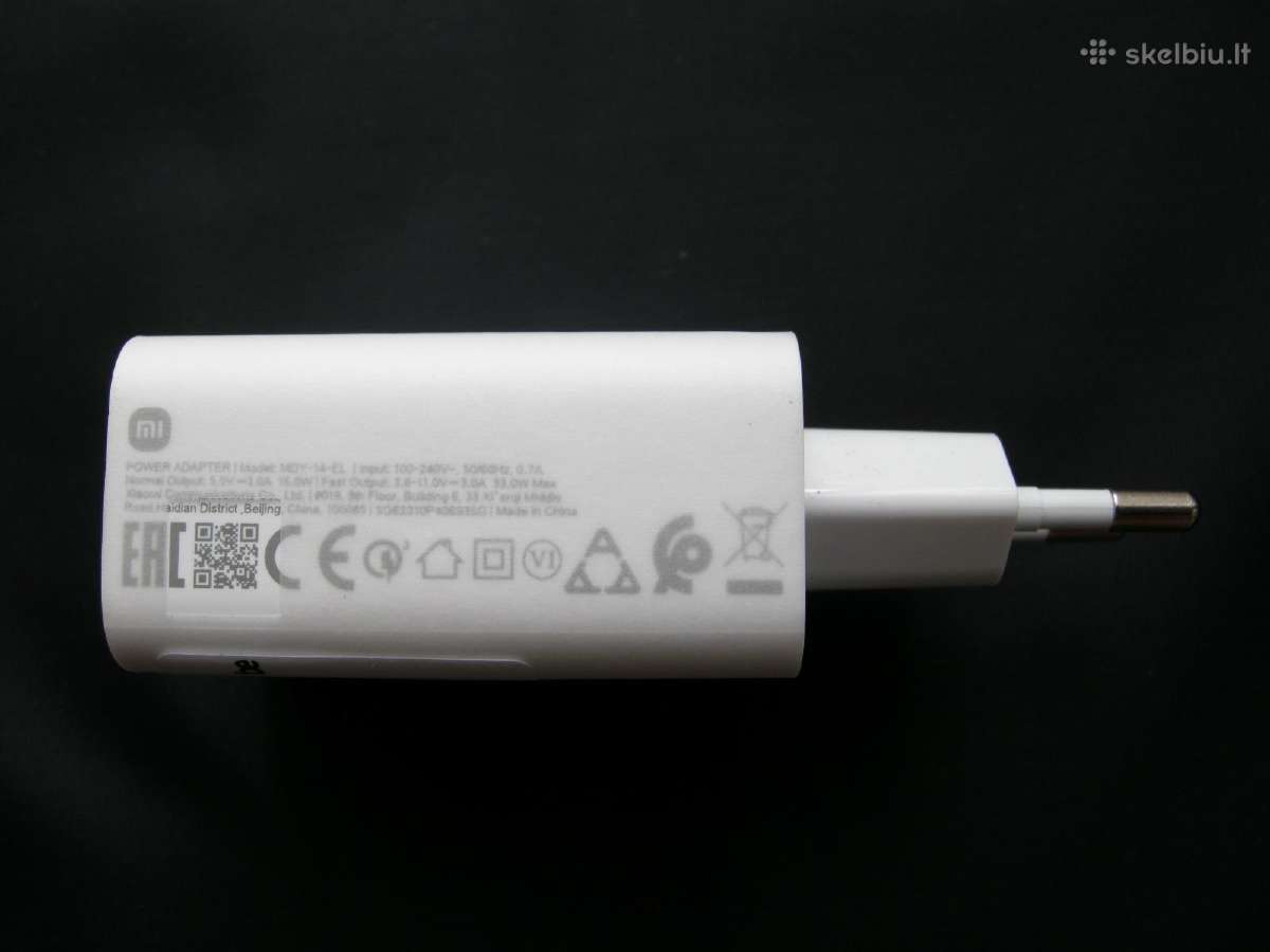 Universalus įkroviklis Xiaomi 33w - nuotraukos Nr. 4