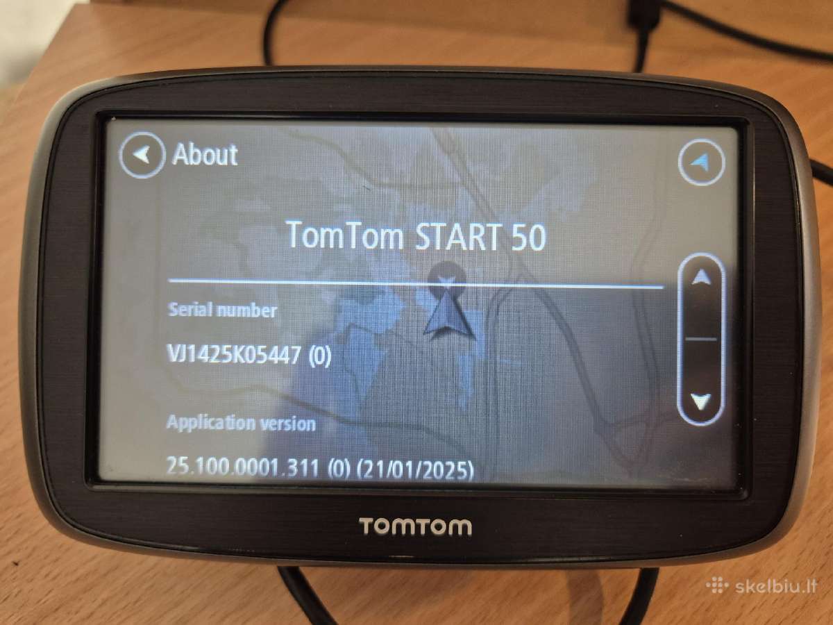 Tomtom Start 50 - nuotraukos Nr. 4