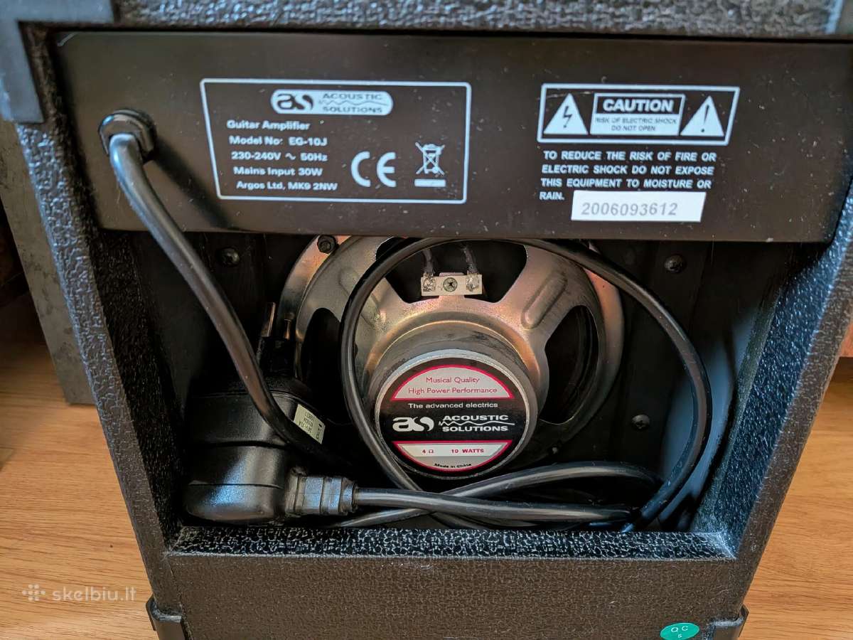 Gitaros stiprintuvas Eg-10j - nuotraukos Nr. 3
