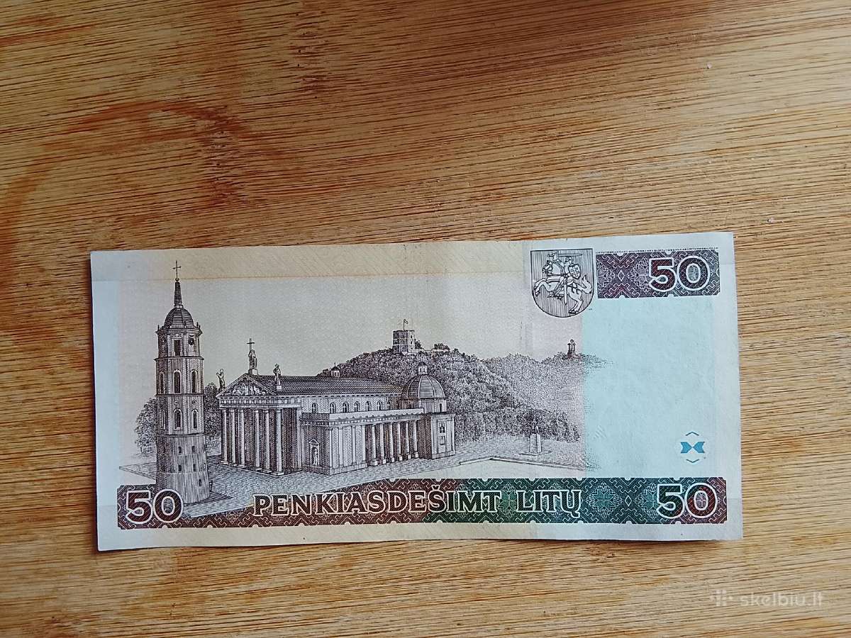 50 Litų 2003m. - nuotraukos Nr. 2