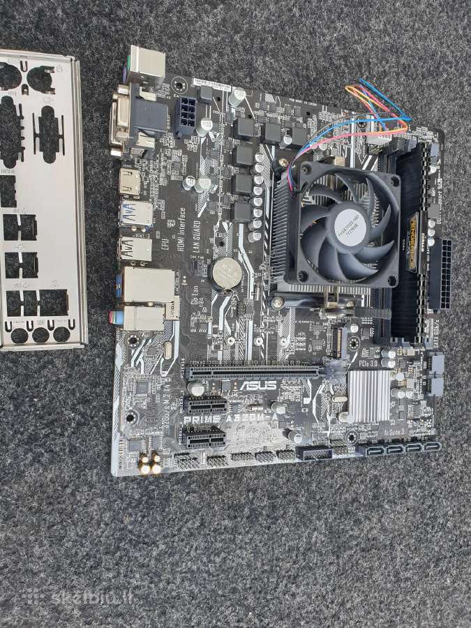Asus prime a320m-a - nuotraukos Nr. 2