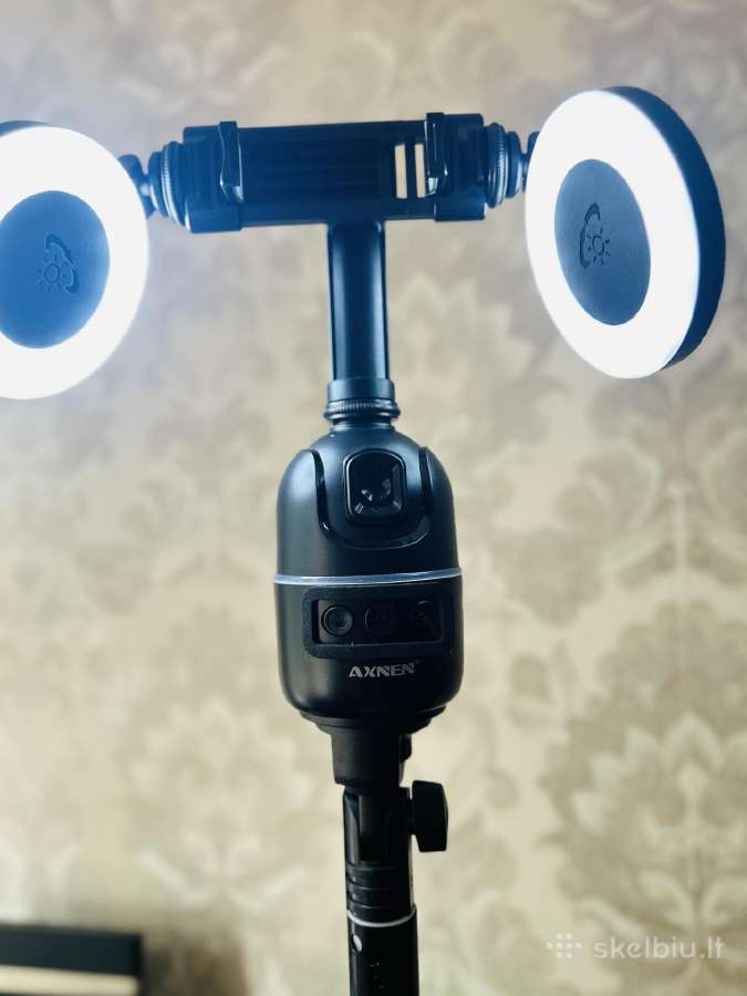 Telefono laikiklis su veido sekikliu ir 2 LED - nuotraukos Nr. 3