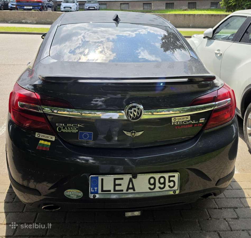 Buick Regal Basic 2016-2017 benz 2.0t 193kw 262ag - nuotraukos Nr. 3