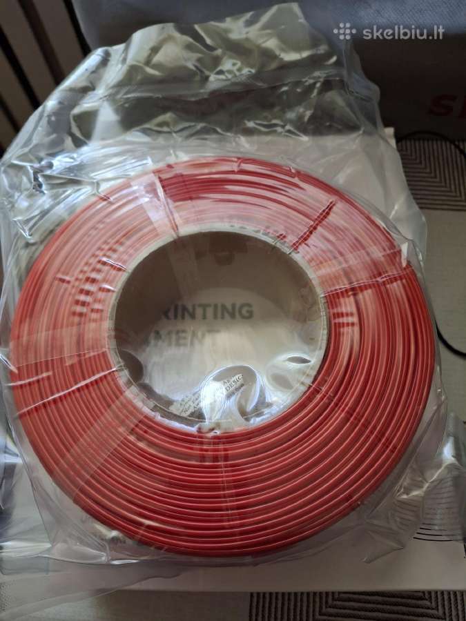 Sunlu 3D filamentas 1.75 m Petg raudonas - nuotraukos Nr. 2