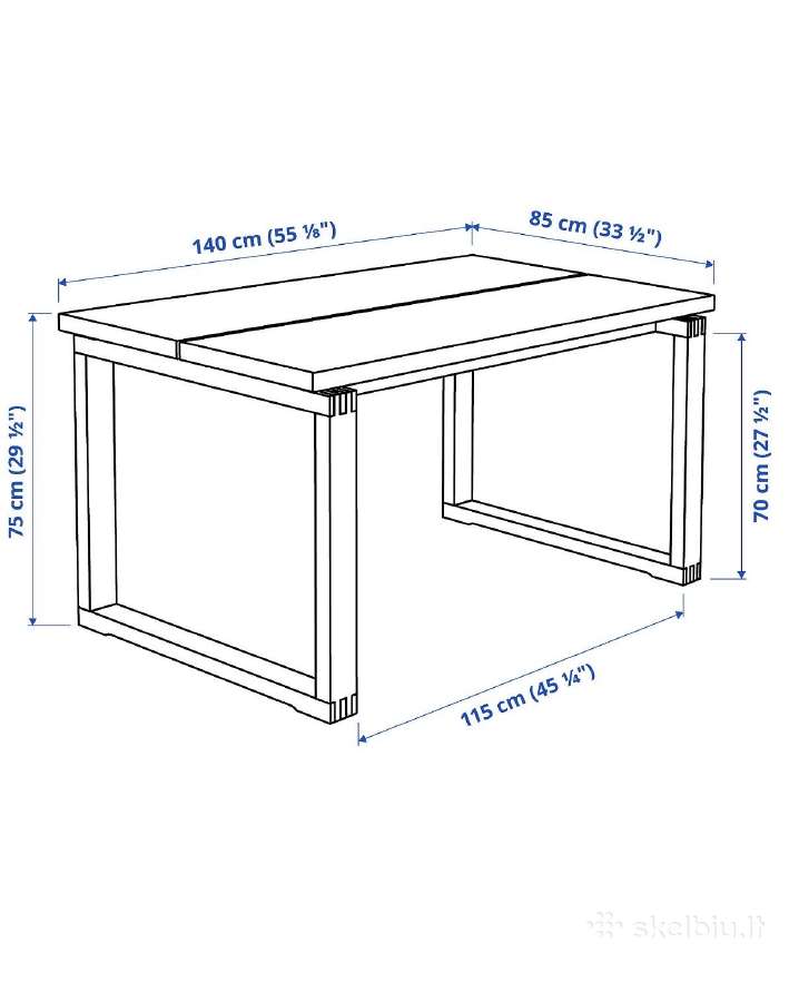 Ikea valgomasis stalas 300e - nuotraukos Nr. 6
