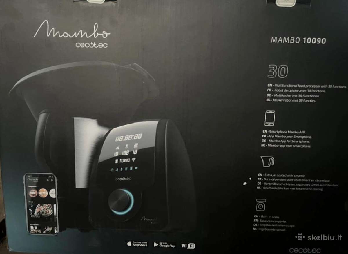 Maisto kombainas Cecotec Mambo - nuotraukos Nr. 9