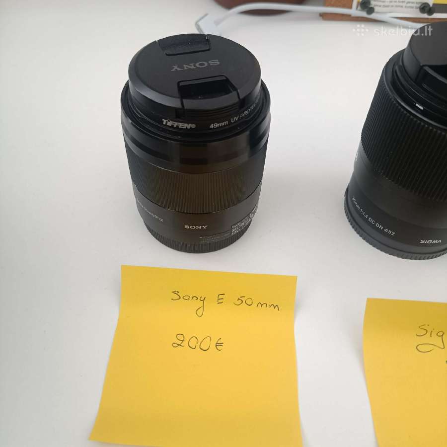 Sony Alfa A6500 fotoparato komplektas su priedais - nuotraukos Nr. 4