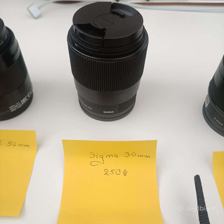 Sony Alfa A6500 fotoparato komplektas su priedais - nuotraukos Nr. 7