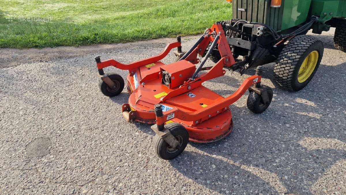 John Deere 855 traktorius 4wd su pjaunamaja deka - nuotraukos Nr. 6