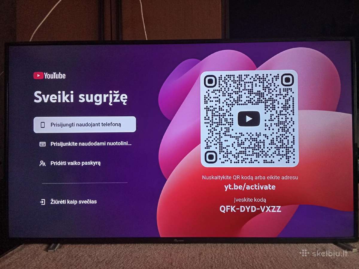 Smart 140cm 4k Android. - nuotraukos Nr. 4