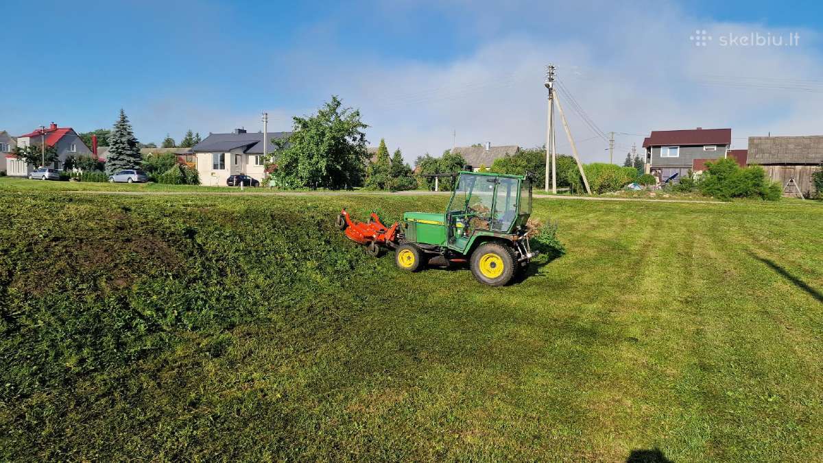 John Deere 855 traktorius 4wd su pjaunamaja deka - nuotraukos Nr. 16