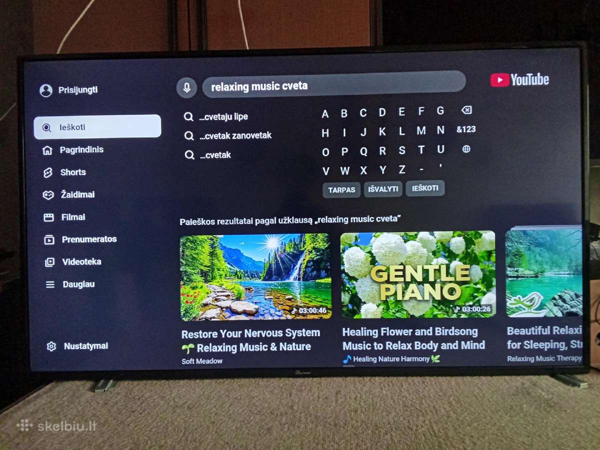 Smart 140cm 4k Android. - nuotraukos Nr. 5