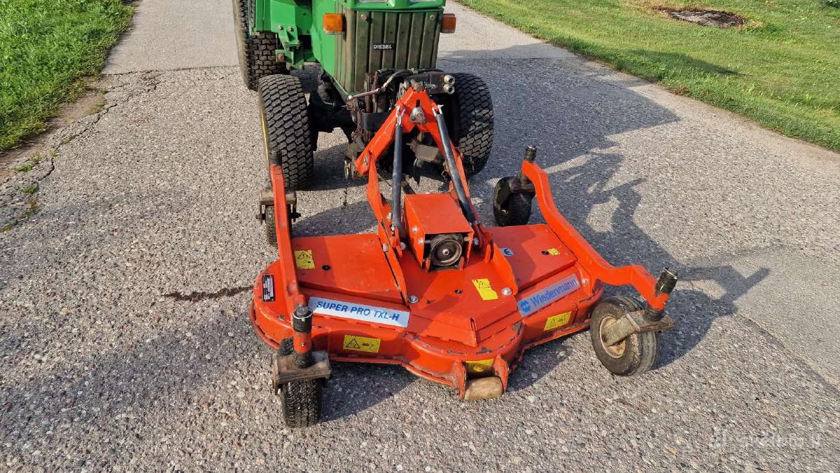 John Deere 855 traktorius 4wd su pjaunamaja deka - nuotraukos Nr. 18
