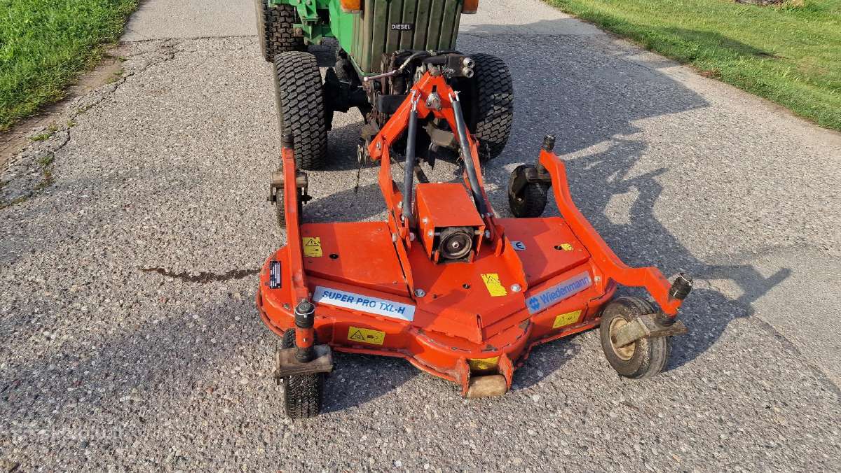 John Deere 855 traktorius 4wd su pjaunamaja deka - nuotraukos Nr. 19