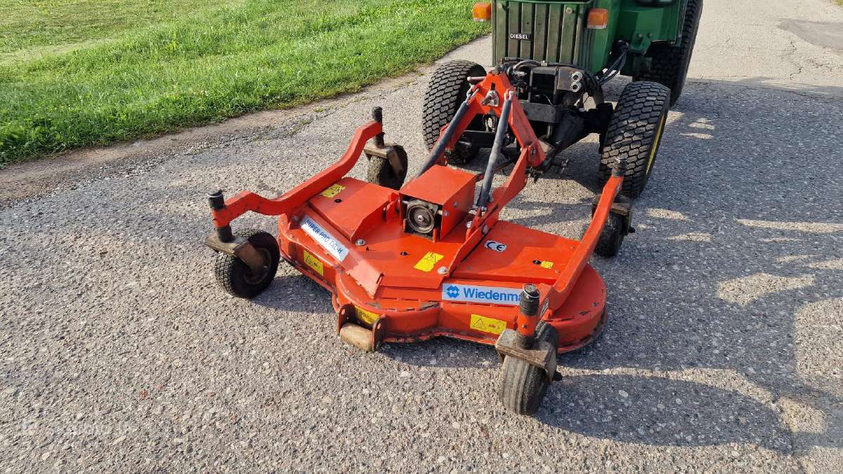 John Deere 855 traktorius 4wd su pjaunamaja deka - nuotraukos Nr. 20