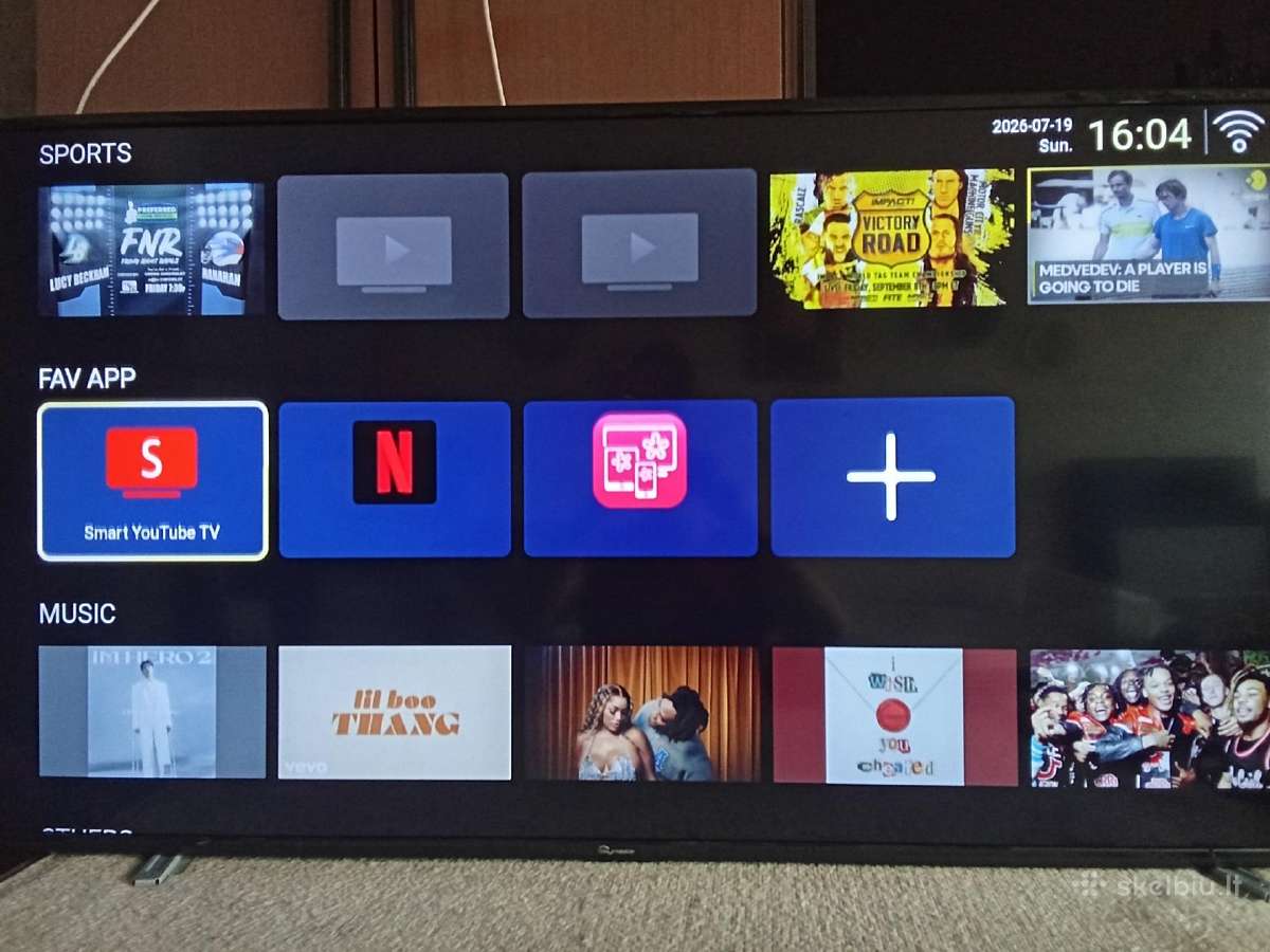 Smart 140cm 4k Android. - nuotraukos Nr. 34