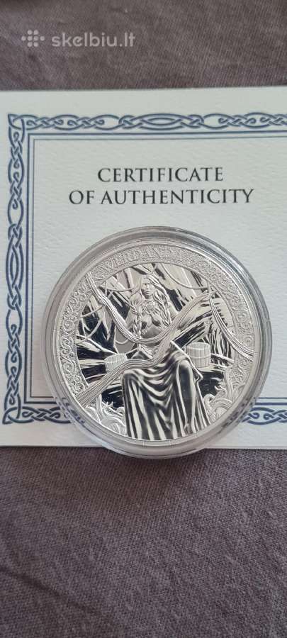 1oz sidabrines monetos 2026 Germania mint - nuotraukos Nr. 3