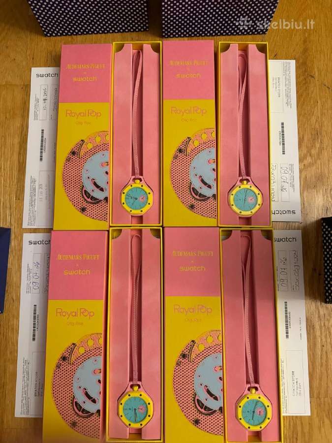 Swatch x Audemars Piguet Royal Pop "Lan Ba" - nuotraukos Nr. 2
