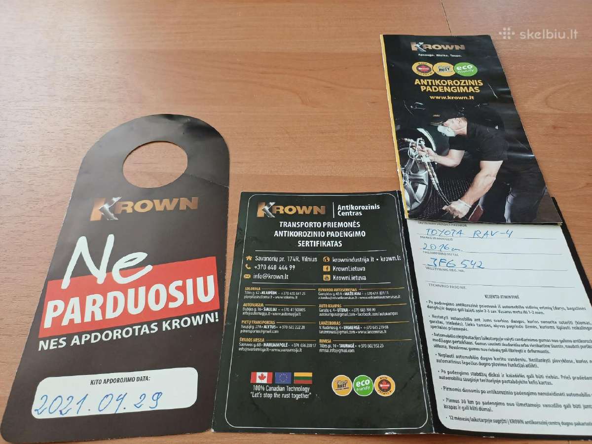 Toyota Rav4 2.0 2016 tik 18 tūkst. km 1 savini - nuotraukos Nr. 14