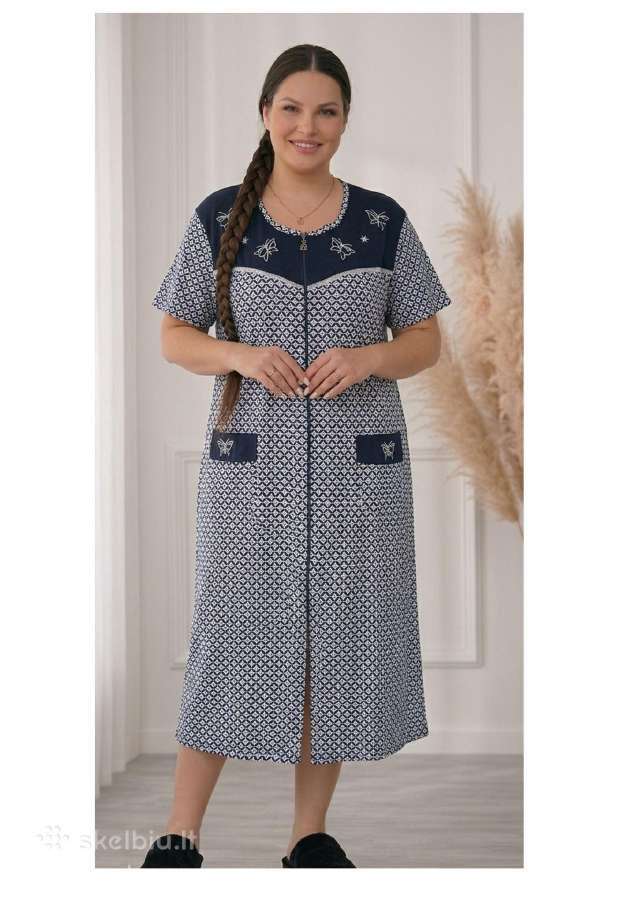 Medvilniniai Chalatai, užsegami po 18 € - nuotraukos Nr. 14