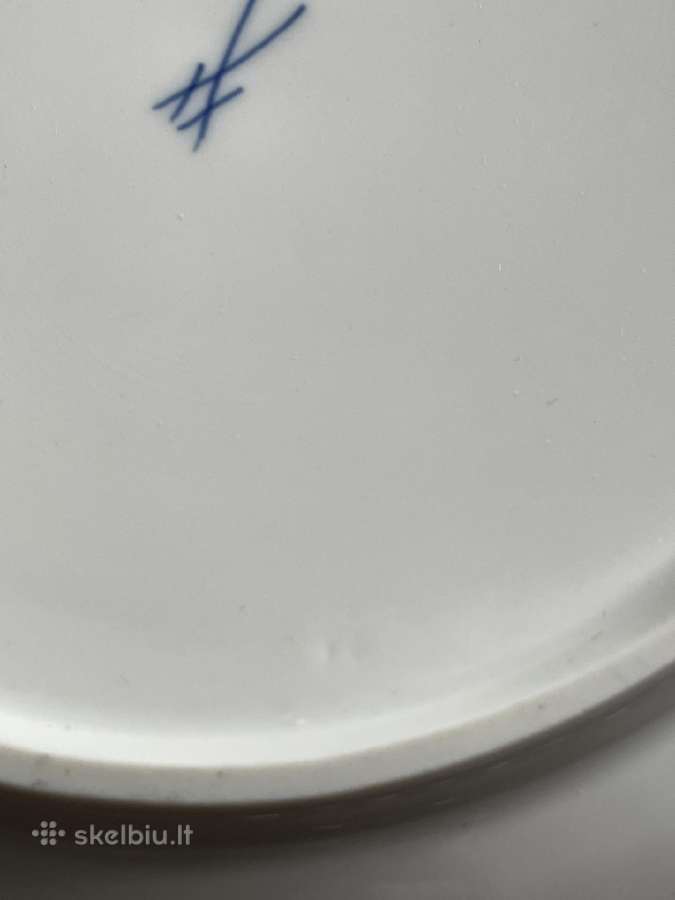 Meissen. Ažūrinė dekoratyvinė lėkštė, 29 cm - nuotraukos Nr. 7