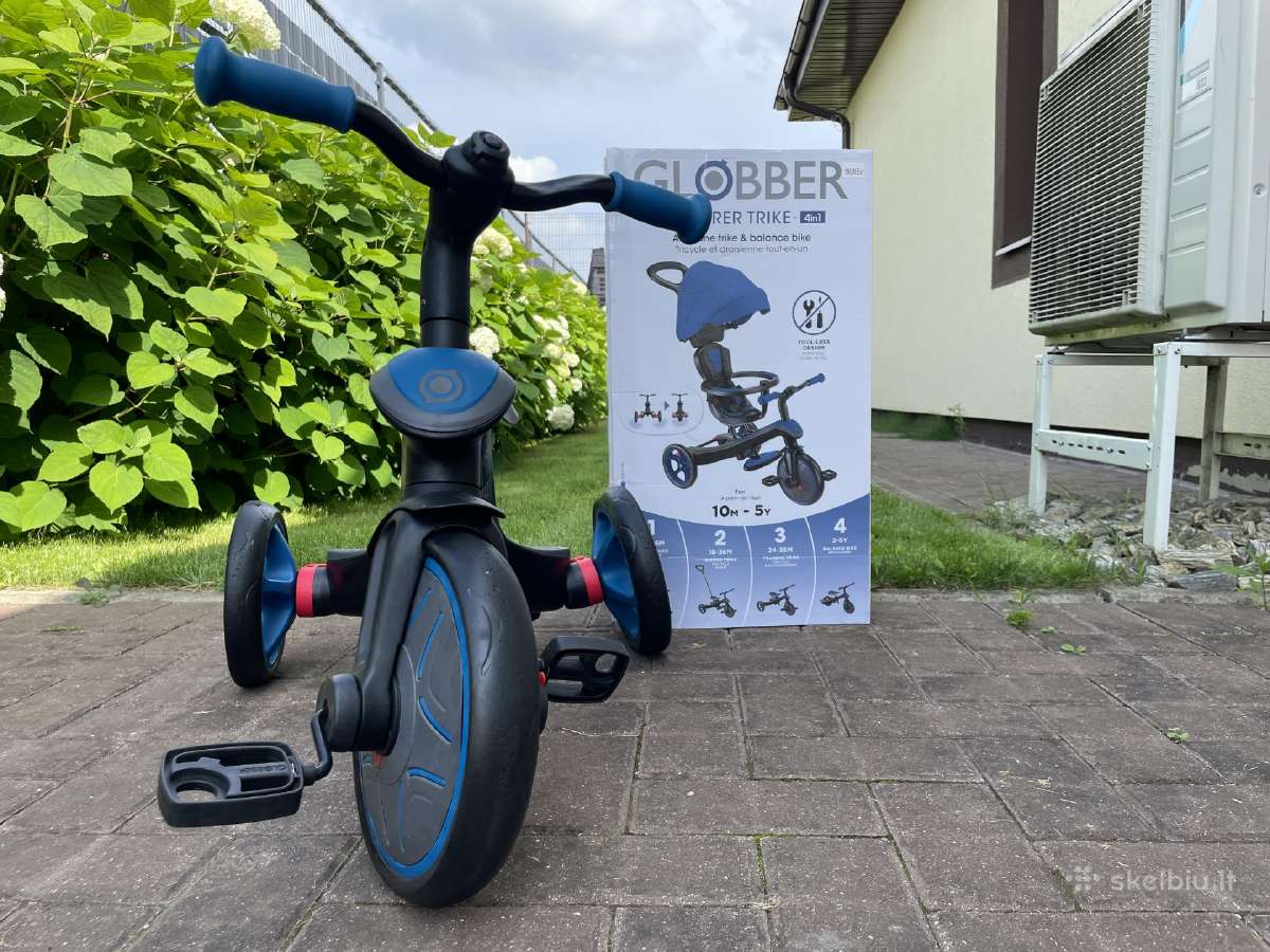 Triratukas Globber Explorer Trike 4in1 - nuotraukos Nr. 2