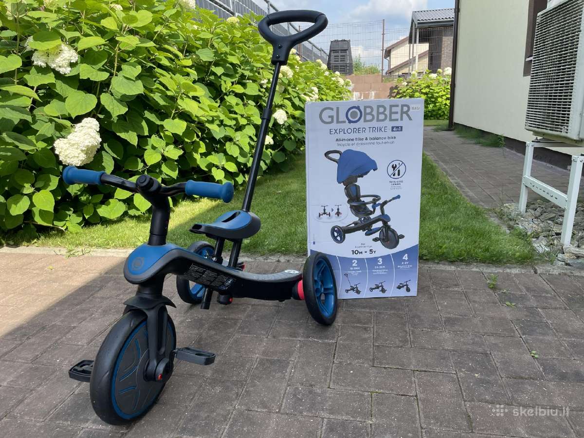 Triratukas Globber Explorer Trike 4in1 - nuotraukos Nr. 3