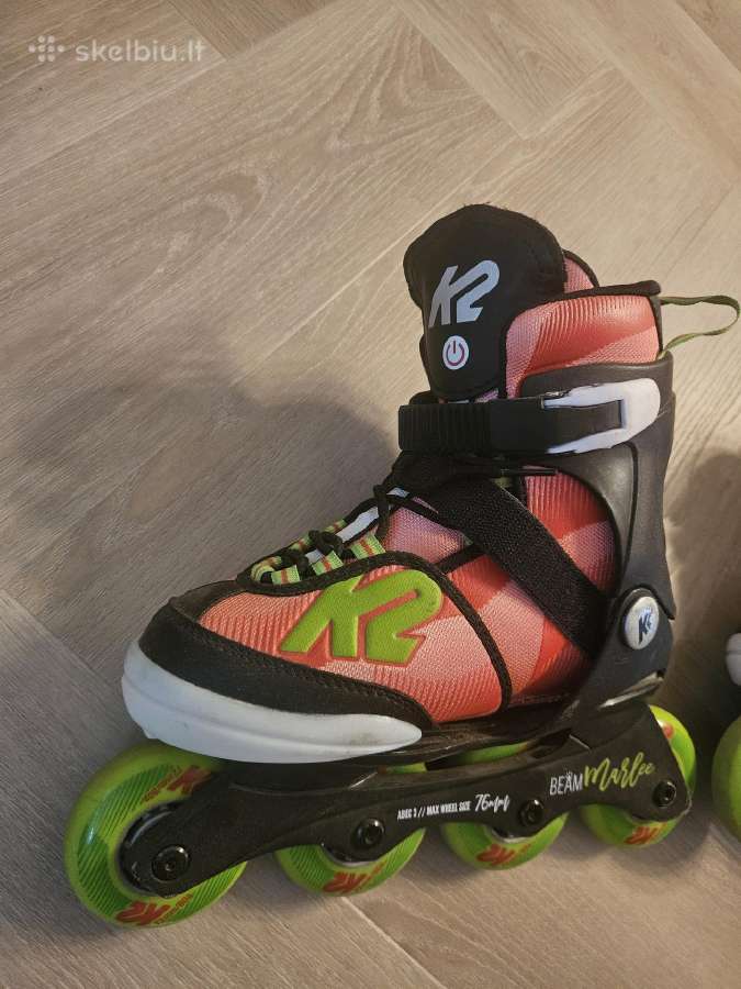 K2 Marlee Beam riedučiai, Dydis 32-37 - nuotraukos Nr. 3
