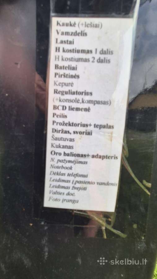 Nardymo įrangos komplektas - nuotraukos Nr. 9