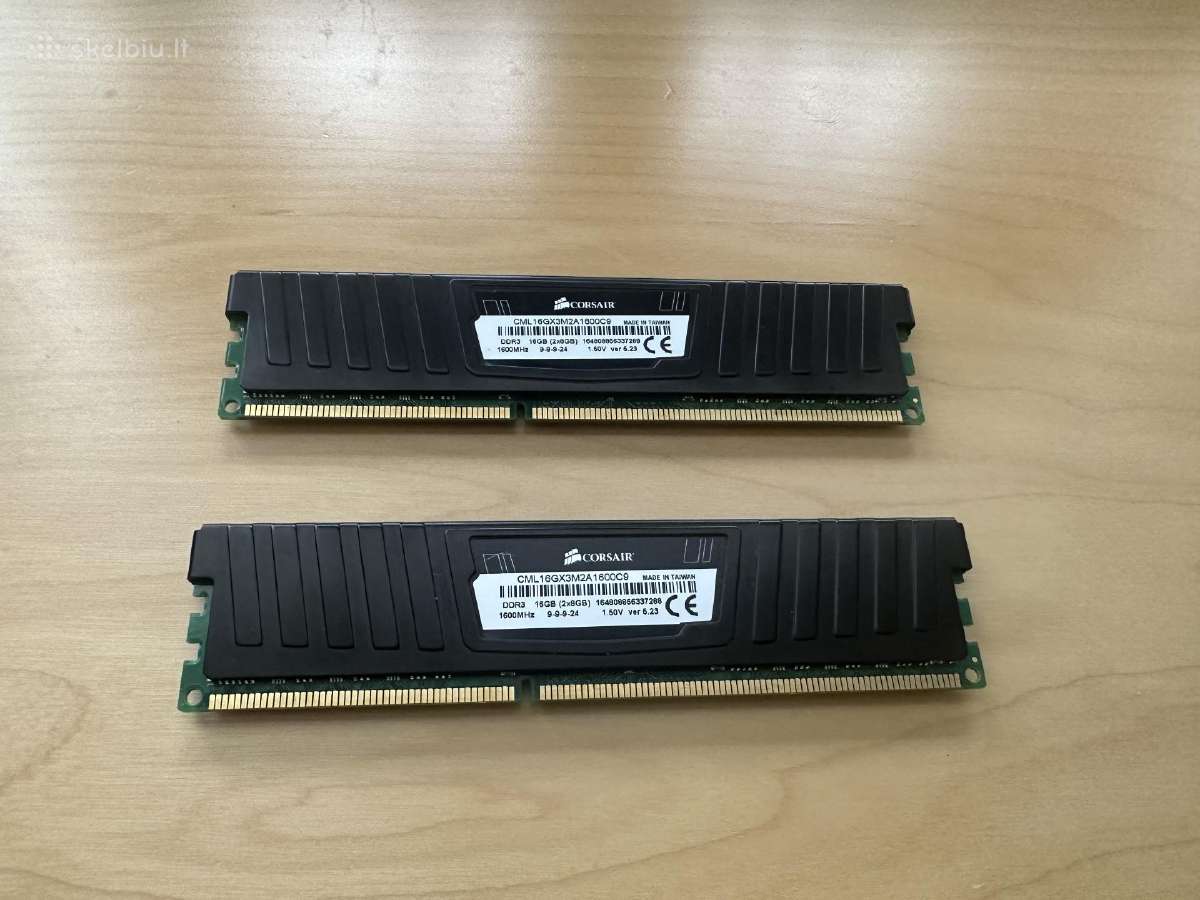 16-32gb Ddr3 1600-2400mhz RAM - nuotraukos Nr. 6