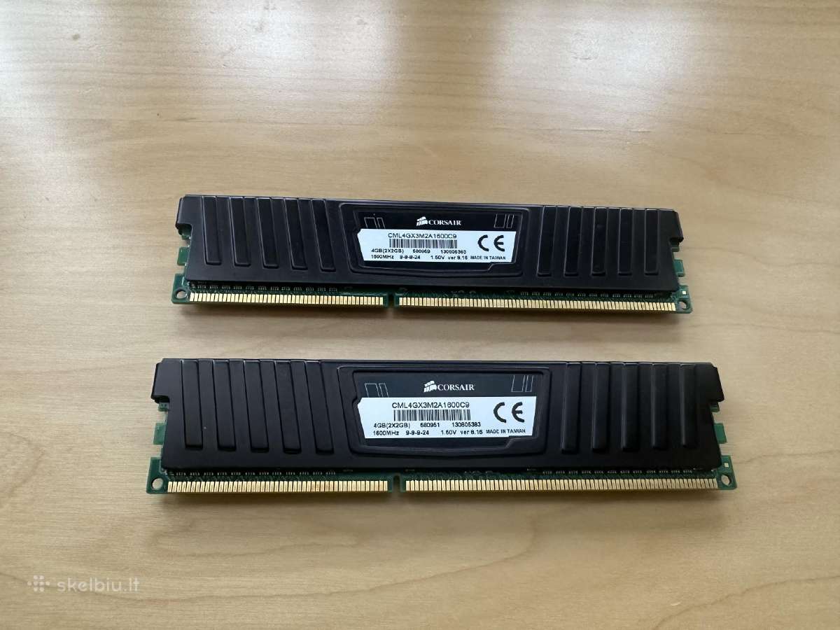 16-32gb Ddr3 1600-2400mhz RAM - nuotraukos Nr. 8