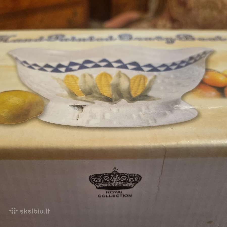 Senų laikų,puikaus stovio vazos-vaisinės Royal - nuotraukos Nr. 9