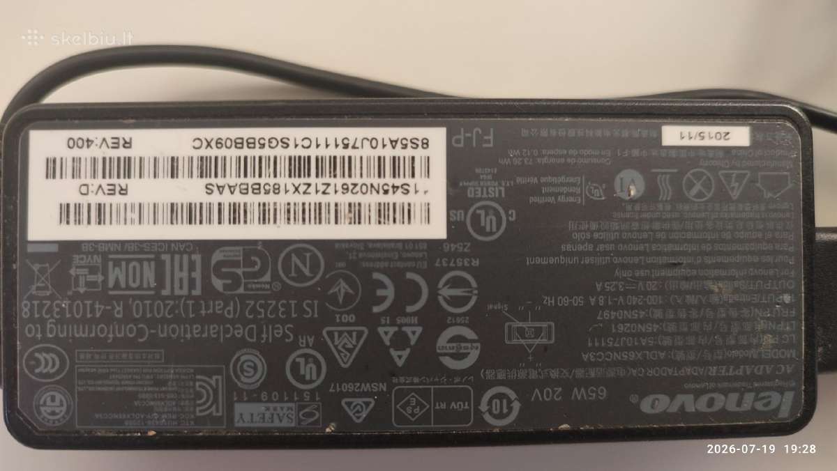 Kroviklis Lenovo ideapad 500-15isk - nuotraukos Nr. 2