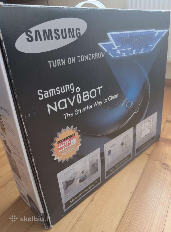 Samsung Navibot Sr8855 dalims, su dėže ir priedais - nuotraukos Nr. 11