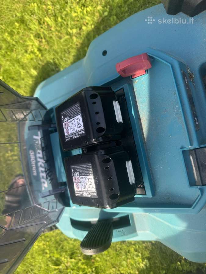 Makita akumuliatorinė 380mm žoliapjovė - nuotraukos Nr. 3
