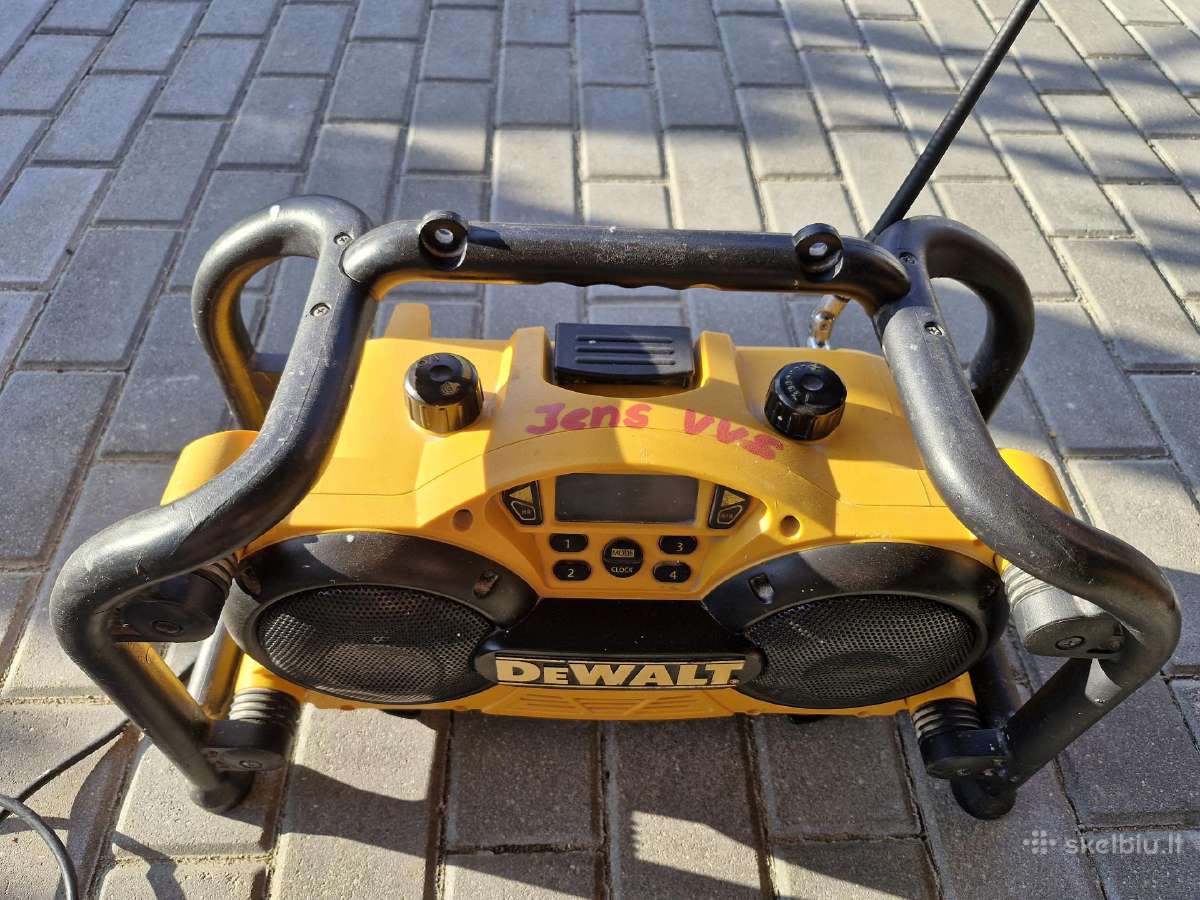 Dewalt radija - nuotraukos Nr. 4