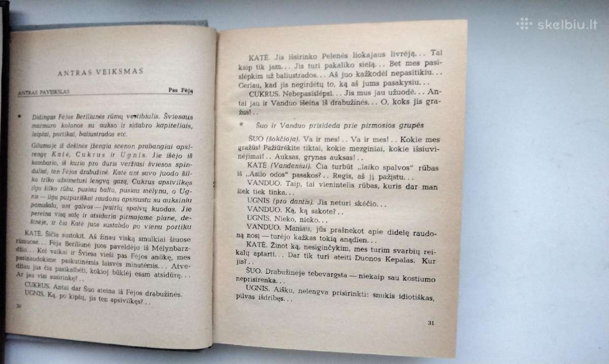 M. Meterlinkas. Žydroji paukštė. 1978 m. leid. - nuotraukos Nr. 7