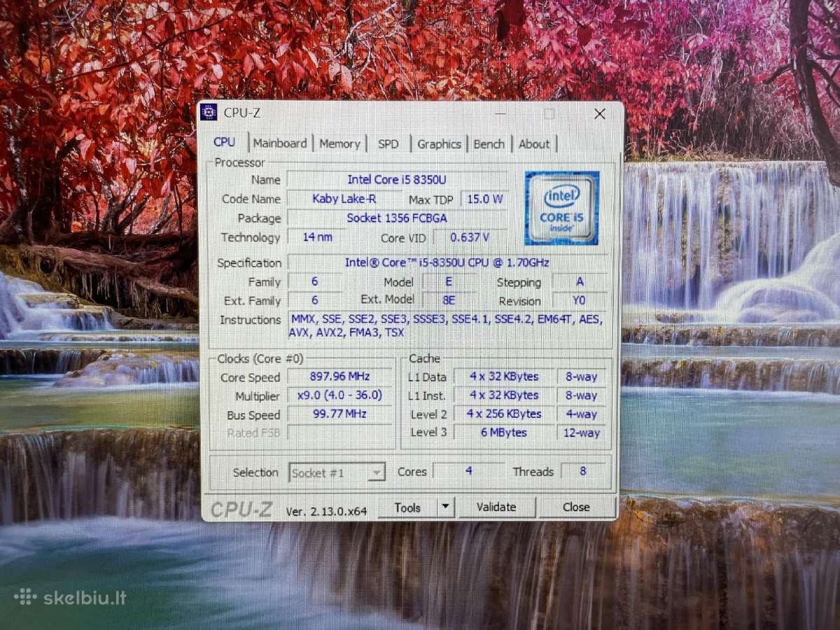 Dell Latitude 7490, i5, 16gb, 512gb - nuotraukos Nr. 11