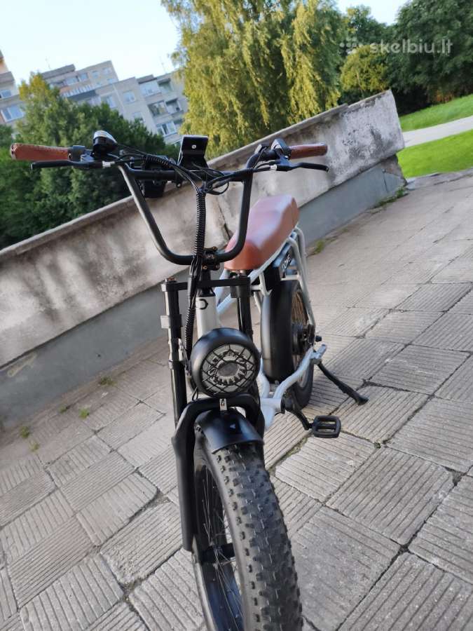 Ouxi V8 Elektrinis motociklas, dviratis 750w - nuotraukos Nr. 4