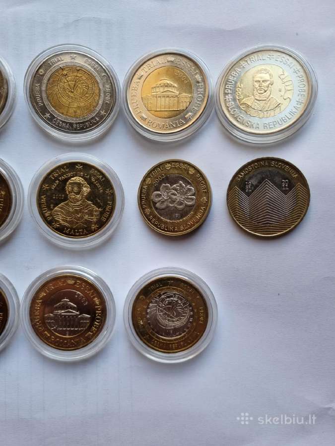 2eur 1eur bandyminiai nebuvo išleisti - nuotraukos Nr. 3