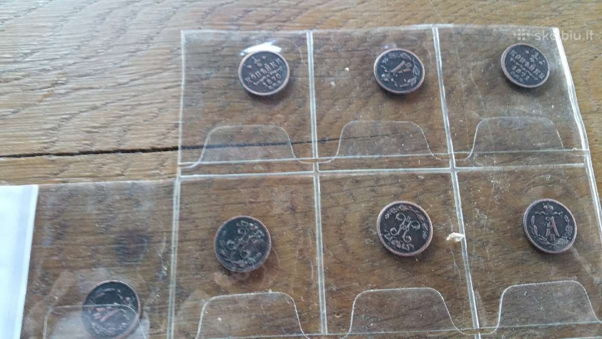 Rusu 1/2 kapeikos.1/4 kapeikos.kaina po 5 eurus. - nuotraukos Nr. 2