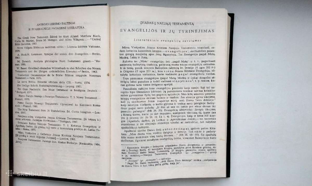 Naujasis Testamentas.1988 m. leid. - nuotraukos Nr. 6
