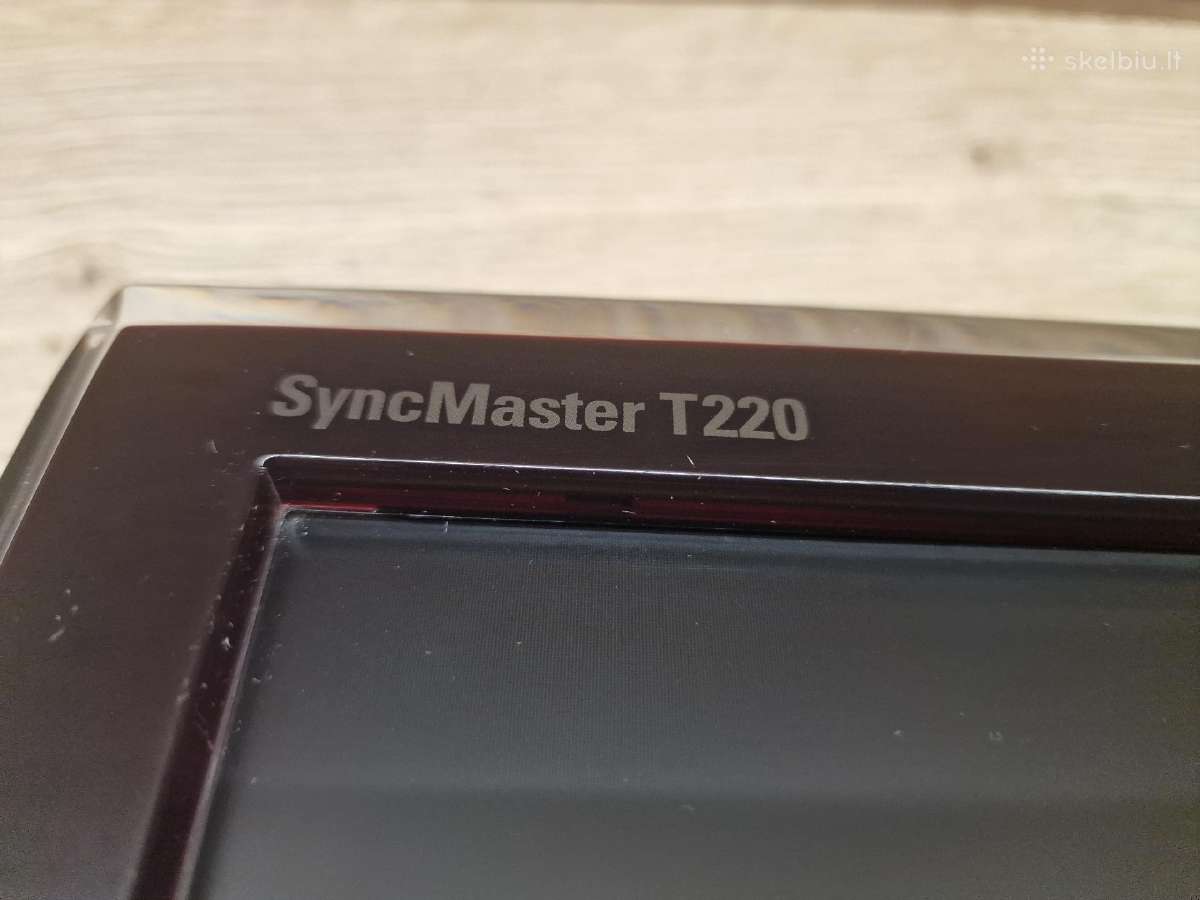 Monitorius Samsung Syncmaster T220 - nuotraukos Nr. 3