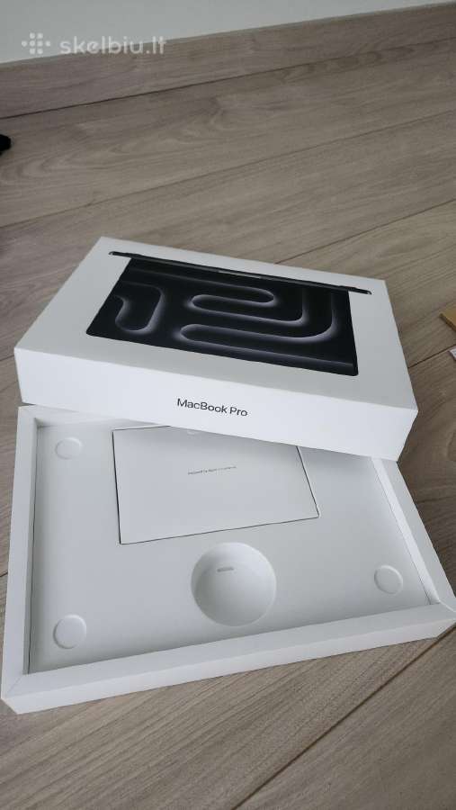 MacBook M5 Pro dėžė - nuotraukos Nr. 3