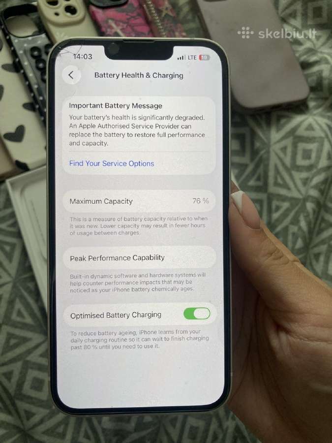 iPhone 13 128gb - nuotraukos Nr. 6