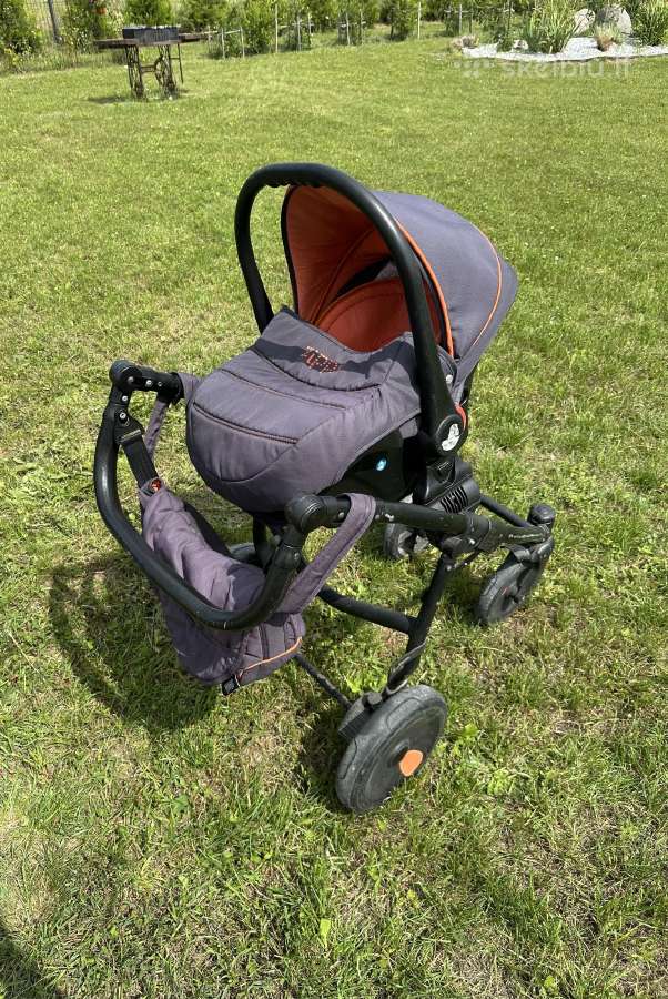 Tutis Zippy 3 in 1 vežimėlis - nuotraukos Nr. 7