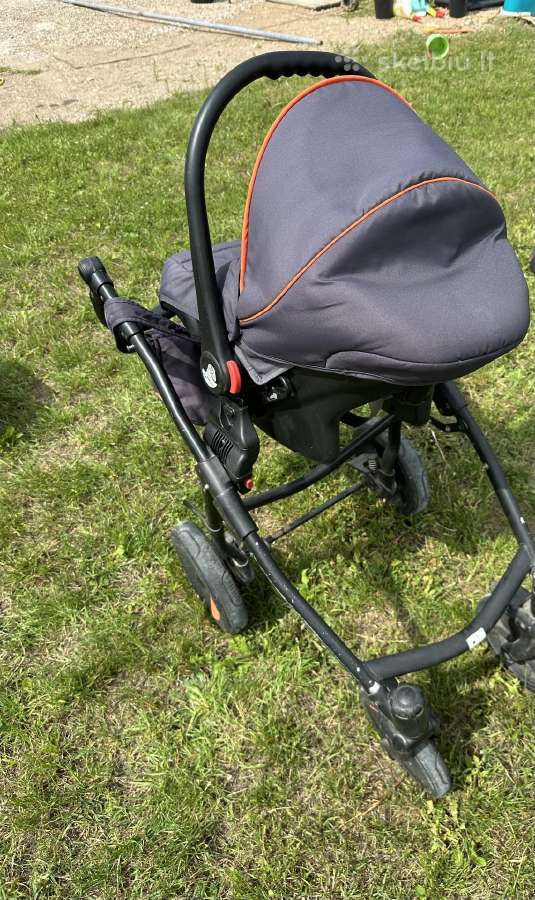 Tutis Zippy 3 in 1 vežimėlis - nuotraukos Nr. 8