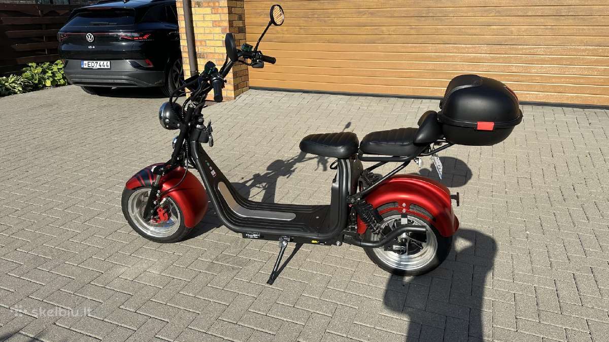Elektrinis motoroleris skuteris Dayi motor E-gen 4 - nuotraukos Nr. 2